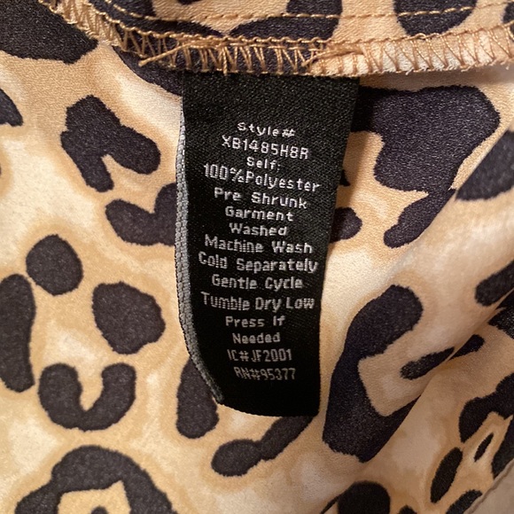 Brand New Sanctuary Leopard Print High Low Top…size XL - Picture 6 of 7